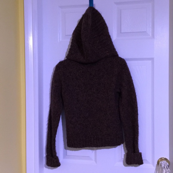 Hooded wool sweater - Picture 4 of 5